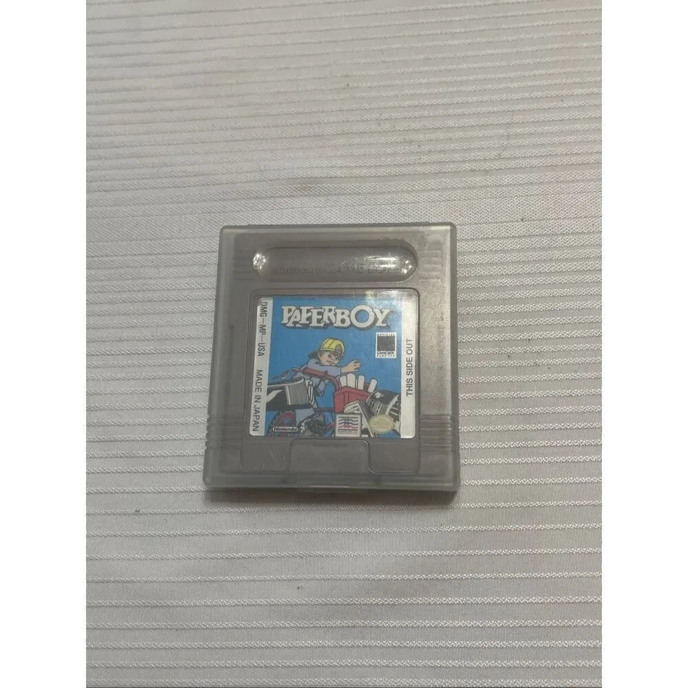 Paperboy Nintendo Gameboy Game 1990 Tested Works With Case